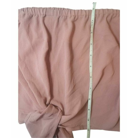 NWOT Love Tree - Off the Shoulder Top, Rose Dawn Color - Size S - Picture 4 of 5